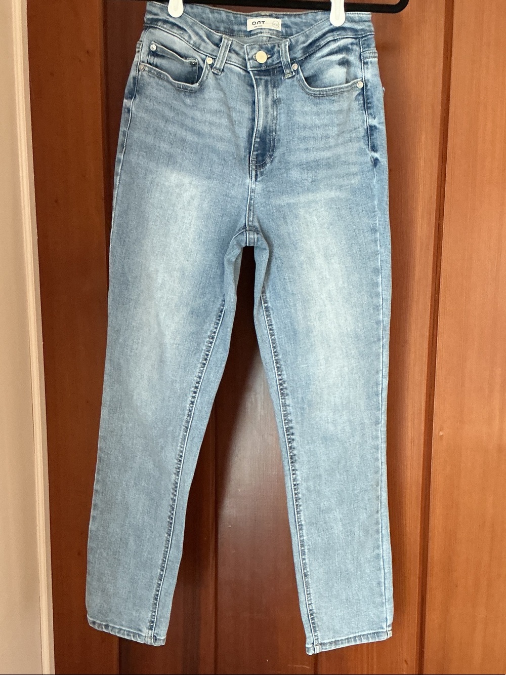 Oat New York Light Blue High-Rise Jeans